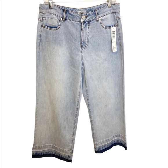 ❤️Host Pick ❤️ TRIBAL Skyway Wide Leg Jeans NWT - Picture 3 of 10